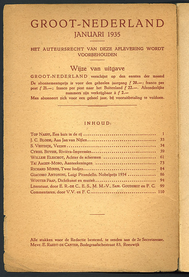 AdsT1-Inhoud